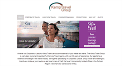 Desktop Screenshot of kemptravel.com